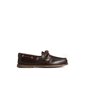 Amaretto Sperry Authentic Original Boat Shoe | 9630-SEWRB