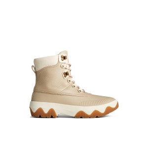 Beige Sperry Acadia Boot | 5461-DAUQP