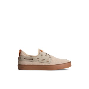 Beige Sperry SeaCycled Fairlead Boat Sneaker | 5296-ASGIY