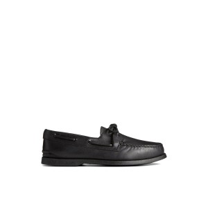 Black Sperry Authentic Original Boat Shoe | 4629-VWGNA