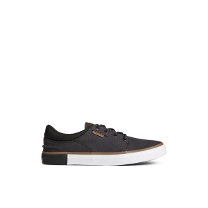 Black Sperry Crossjack Sneaker | 2840-OSXRU