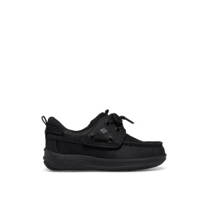 Black Sperry Fairwater PLUSHWAVE Jr Boat Shoe | 8936-TAPFN