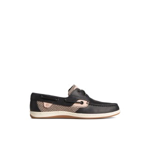 Black Sperry Koifish Two-Tone Boat Shoe | 5314-KGNFV