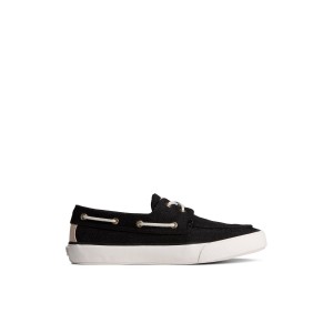 Black Sperry SeaCycled Bahama II Baja Sneaker | 3092-ORWEC