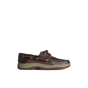 Brown Sperry Billfish 3-Eye Boat Shoe | 3802-VZGYW