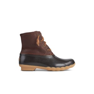 Brown Sperry Saltwater Duck Boot | 9167-JIRKN