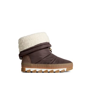 Brown Sperry Seacycled Torrent Fold Down Boot | 1523-QFYBS