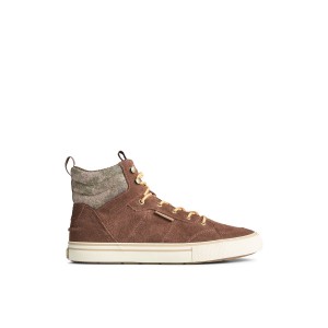 Brown Sperry Striper Storm Hiker Waterproof Sneaker Boot | 3470-MOXKA