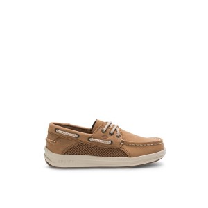 Dark Beige Sperry Gamefish Boat Shoe | 9826-NHUAM