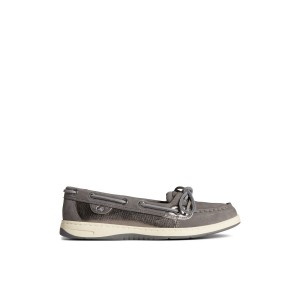 Dark Grey Sperry Angelfish Boat Shoe | 1382-PWMLG