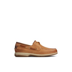 Light Brown Sperry Gold Cup Boat Shoe | 0736-ELPIM