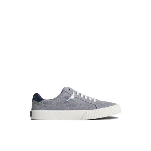 Navy Sperry Bermuda SeaCycled Canvas Sneaker | 1849-WNDIL