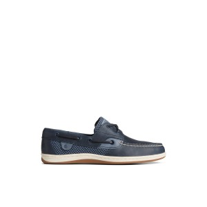 Navy Sperry Koifish Two-Tone Boat Shoe | 5842-RIPXG