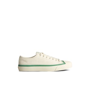 White Sperry Racquet Oxford Sneaker | 2795-BCWUG