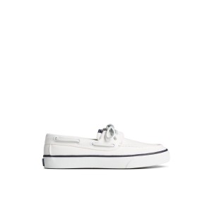 White Sperry SeaCycled Bahama 2.0 Sneaker | 8092-VNABW