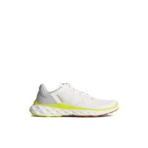 White Sperry SeaCycled Headsail Sneaker | 4196-ADMNX