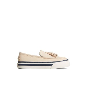 White Sperry Sea Sailor Platform Sneaker | 7503-LQCBY