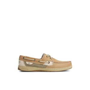 White / Multicolor Sperry Bluefish 2-Eye Boat Shoe | 8342-BAZPO