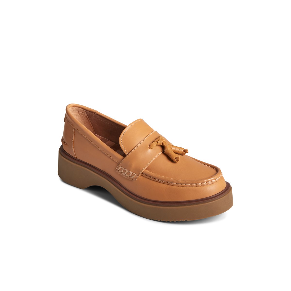 Beige Sperry Bayside Loafer | 7586-SKEDJ