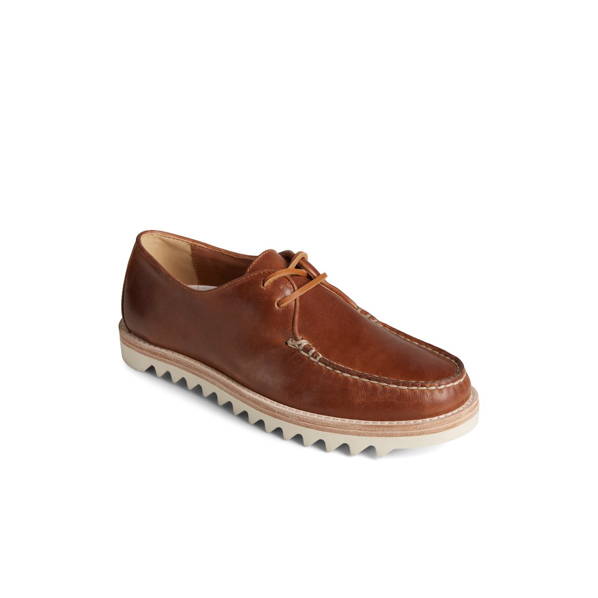 Beige Sperry Captain's Vibram Oxford | 8563-HWVAT