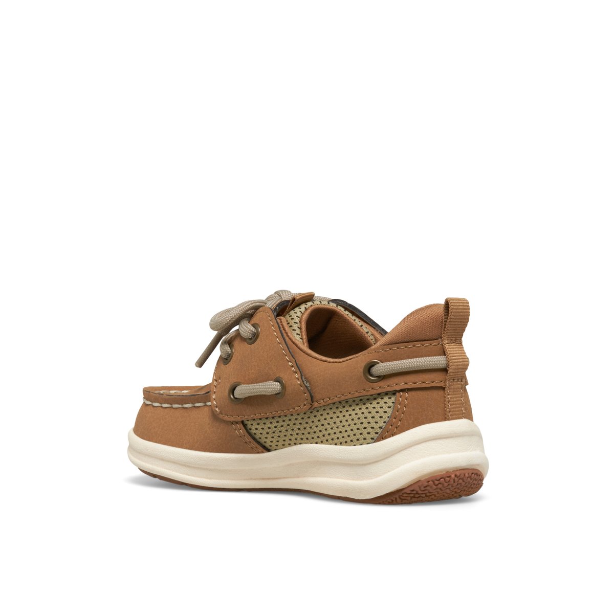 Beige Sperry Fairwater PLUSHWAVE Jr Boat Shoe | 5410-MQCBP