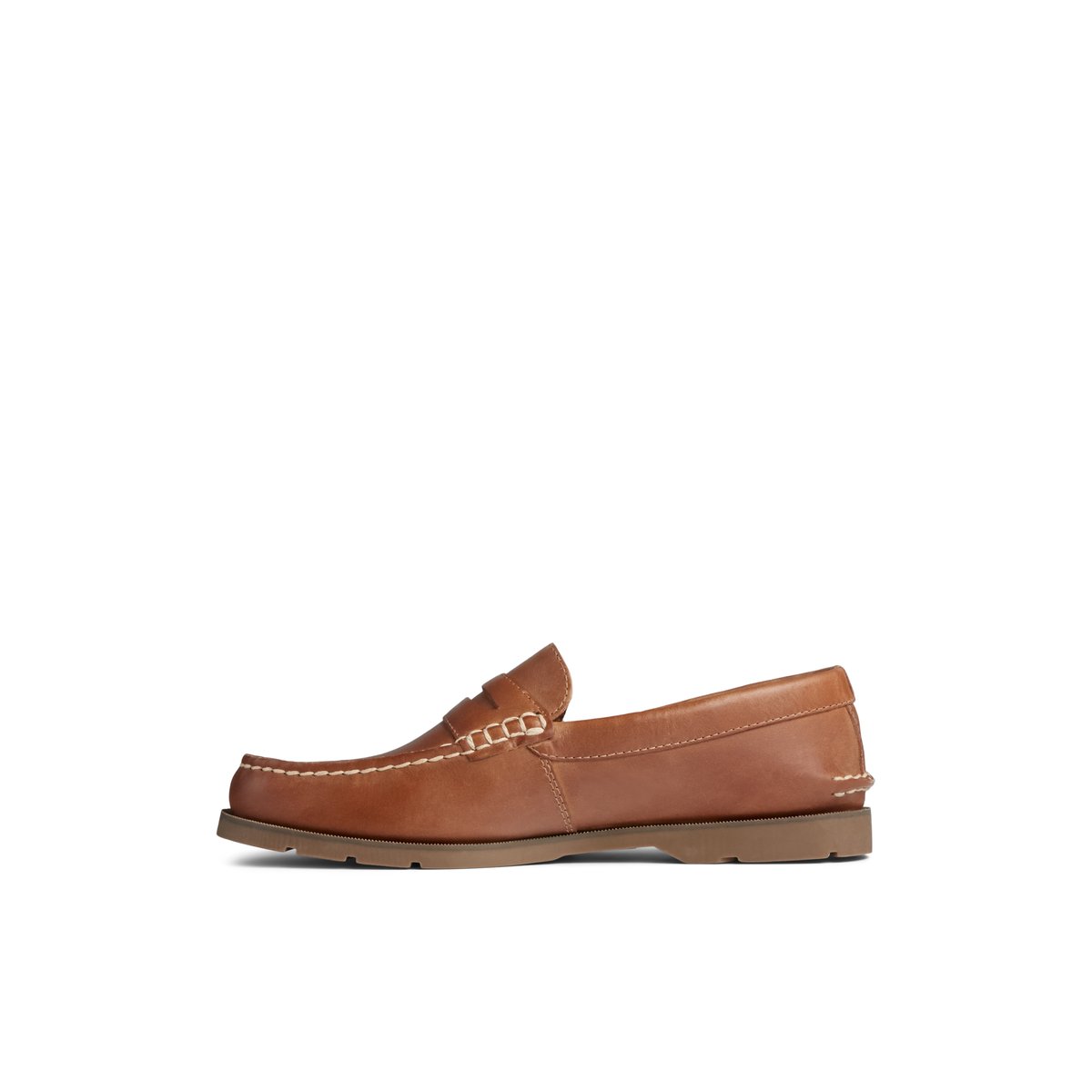 Beige Sperry Leeward Penny Loafer | 6407-CVBPJ