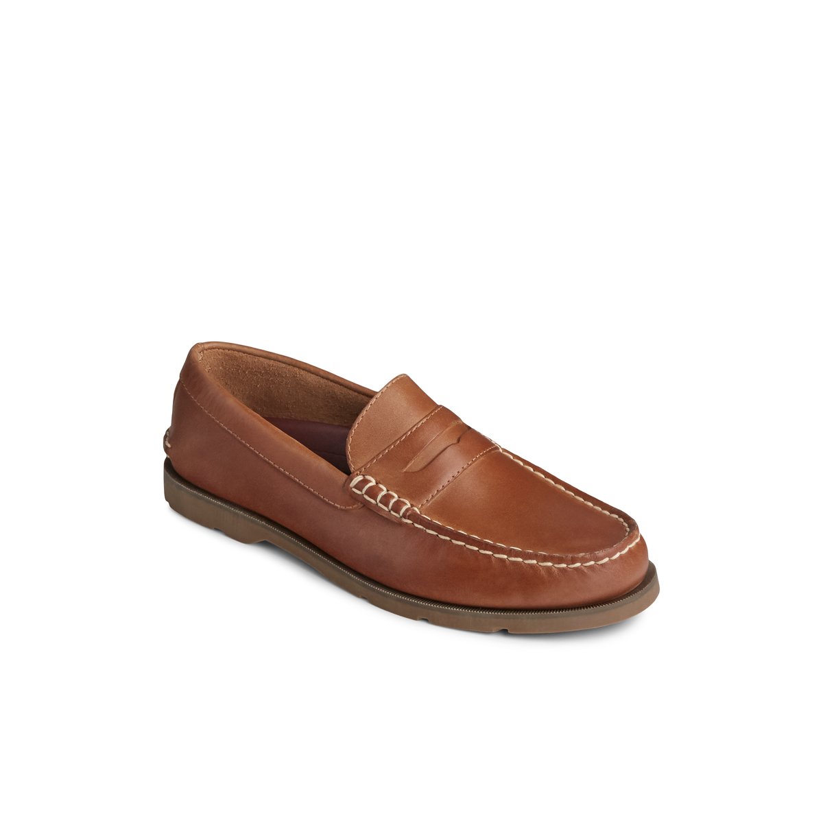 Beige Sperry Leeward Penny Loafer | 6407-CVBPJ