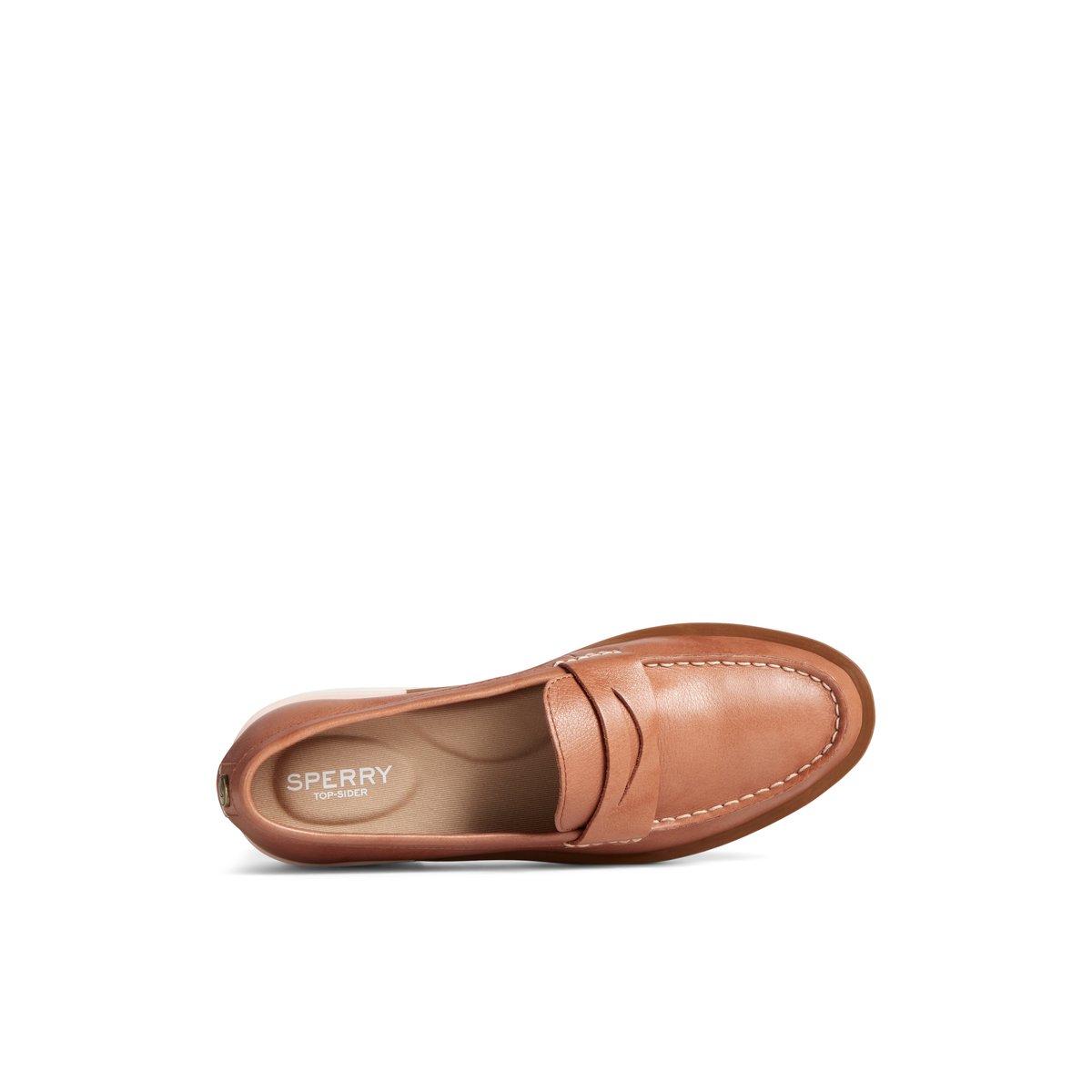 Beige Sperry Lug Penny Loafer | 4098-OYTPB