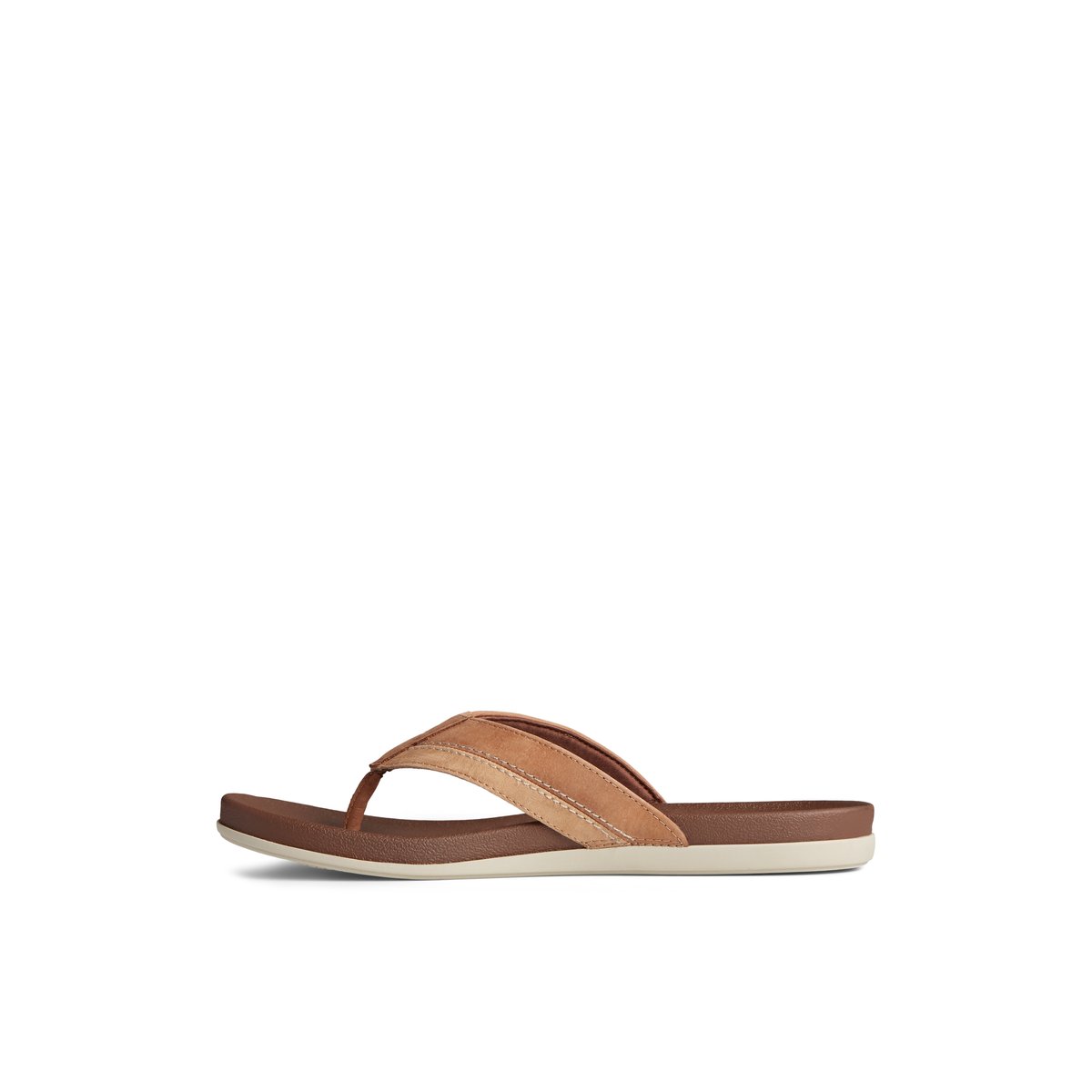 Beige Sperry PLUSHWAVE Thong Sandal | 6973-GABFI