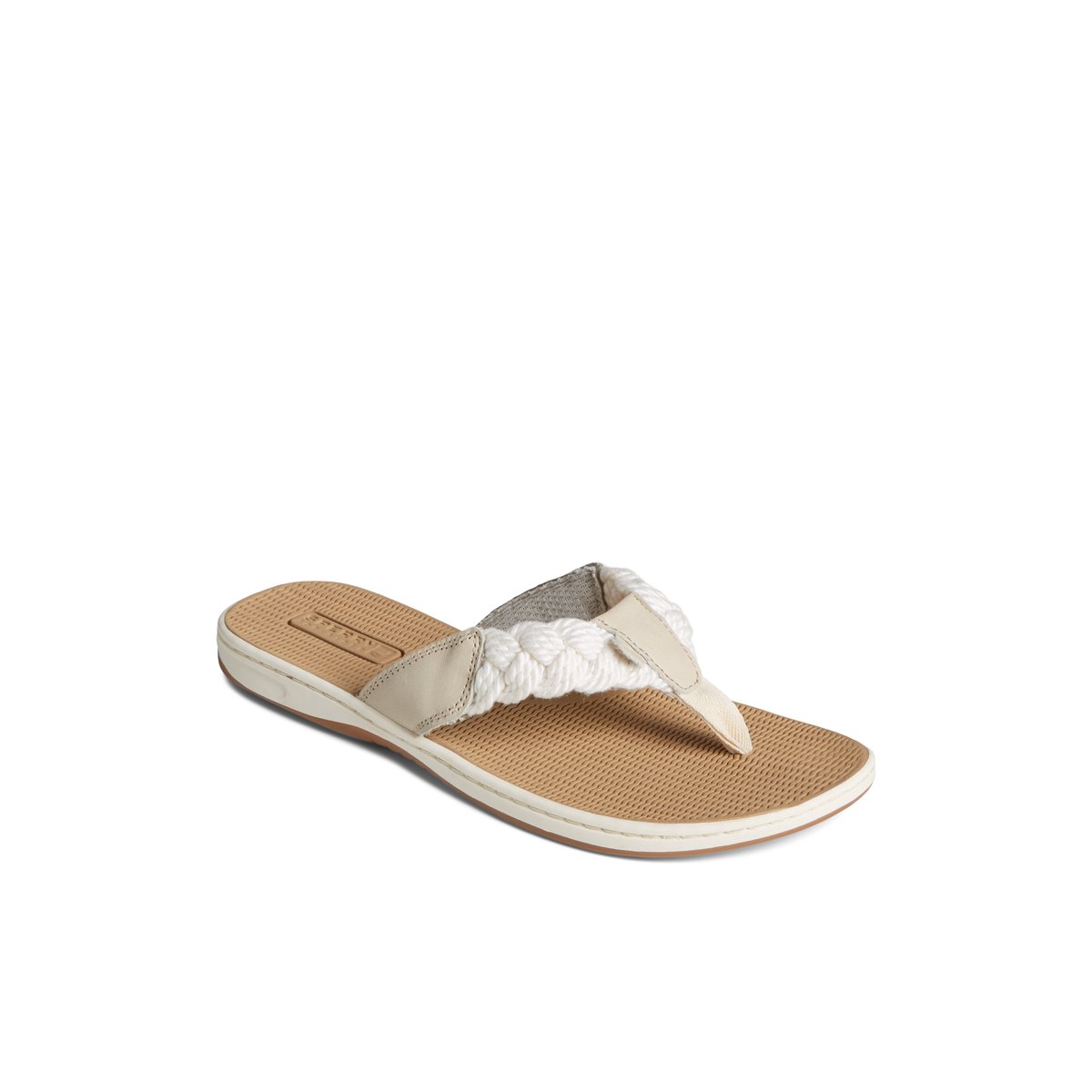 Beige Sperry Parrotfish Braid Sandal | 1582-WZBHK