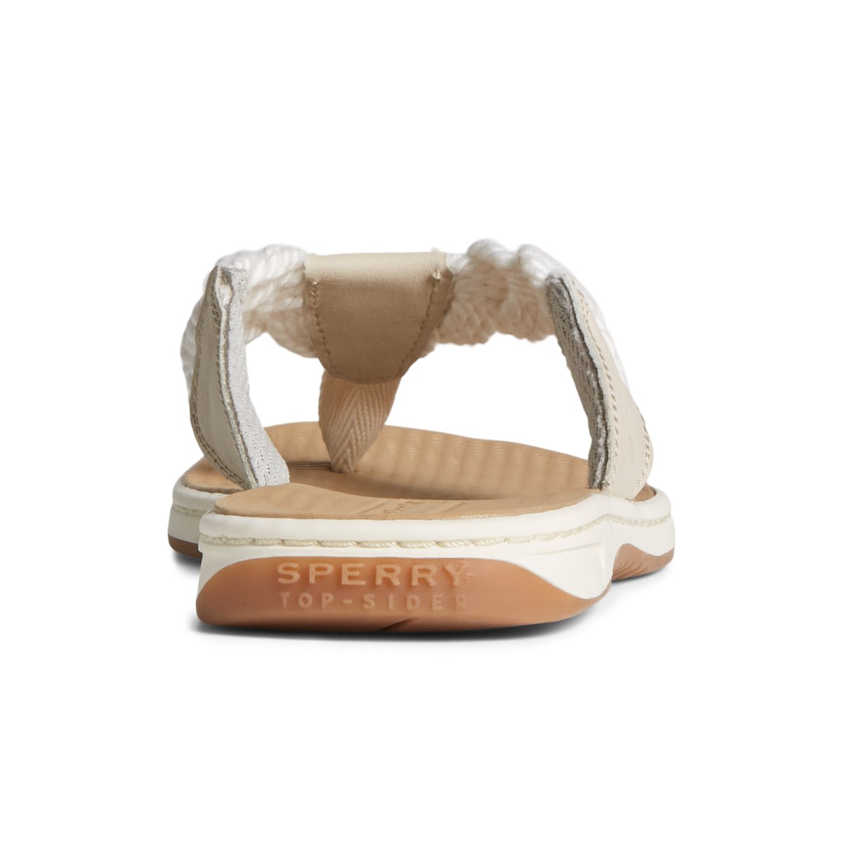 Beige Sperry Parrotfish Braid Sandal | 1582-WZBHK