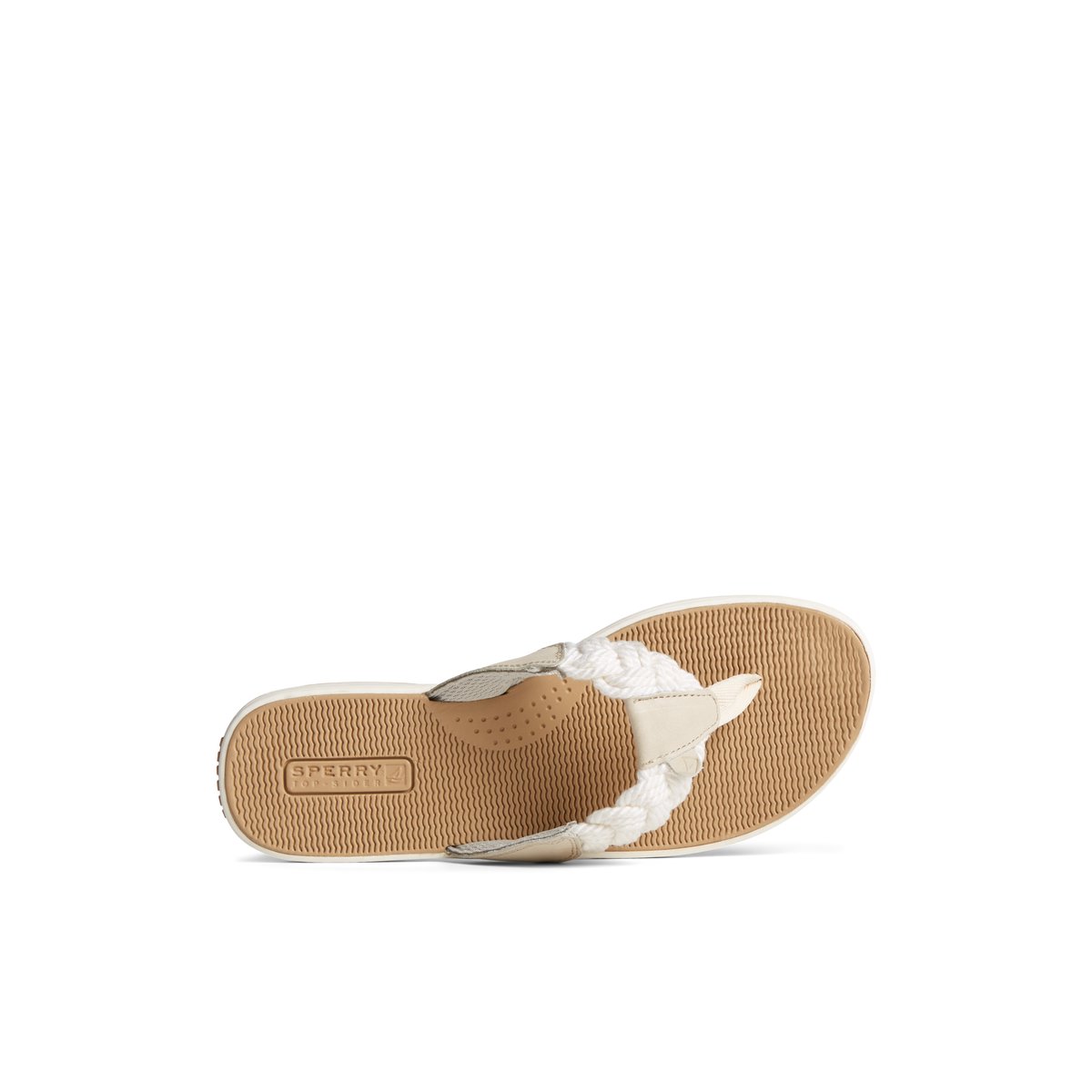 Beige Sperry Parrotfish Braid Sandal | 1582-WZBHK