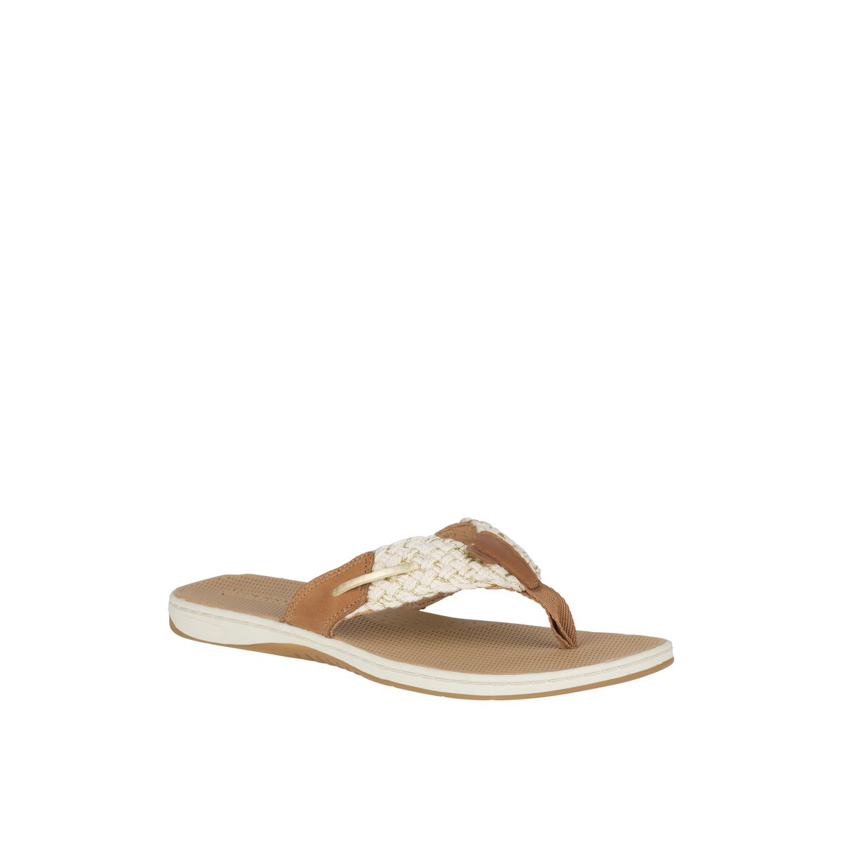 Beige Sperry Parrotfish Braid Sandal | 4795-DBFVO