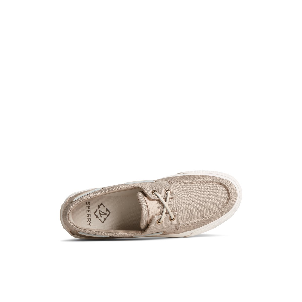 Beige Sperry SeaCycled Bahama II Baja Sneaker | 8039-CVXSO