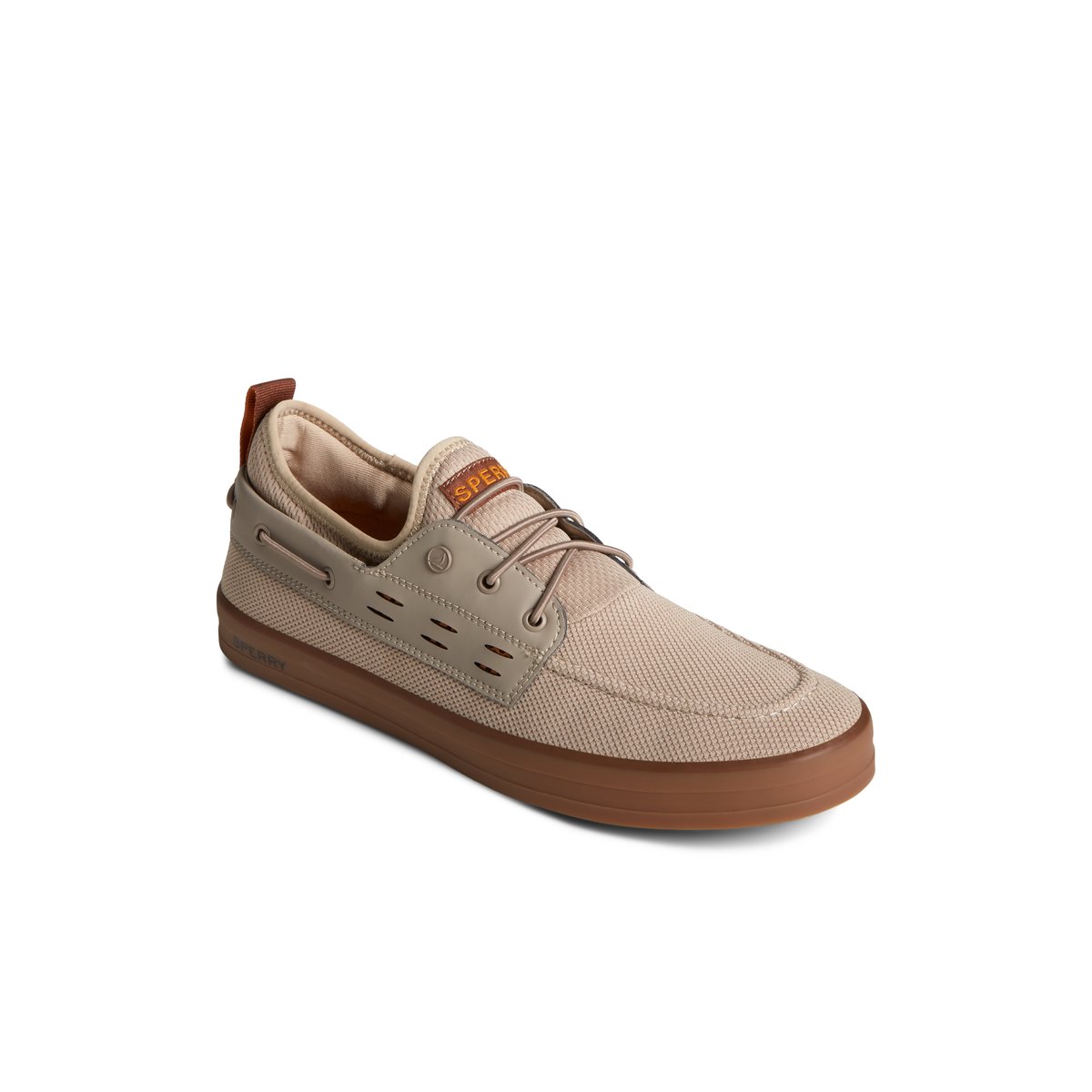 Beige Sperry SeaCycled Fairlead Boat Sneaker | 5296-ASGIY