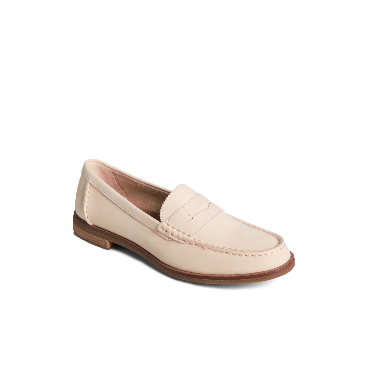 Beige Sperry Seaport Penny Loafer | 9031-AQLCS