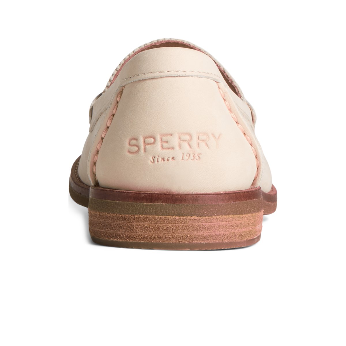 Beige Sperry Seaport Penny Loafer | 9031-AQLCS