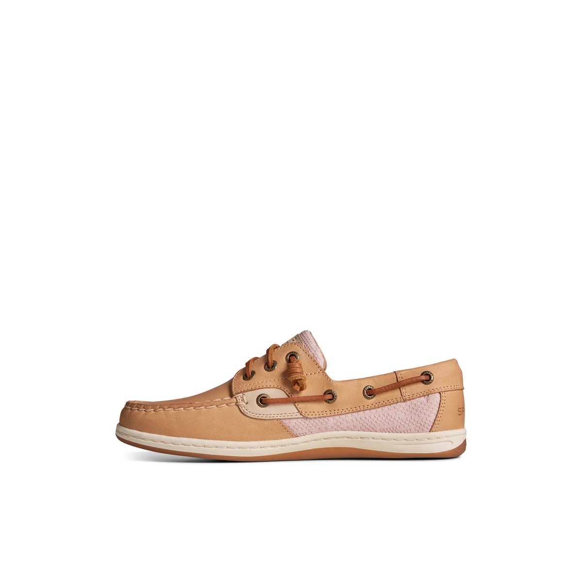 Beige Sperry Songfish Jacquard Boat Shoe | 7103-AGUFH