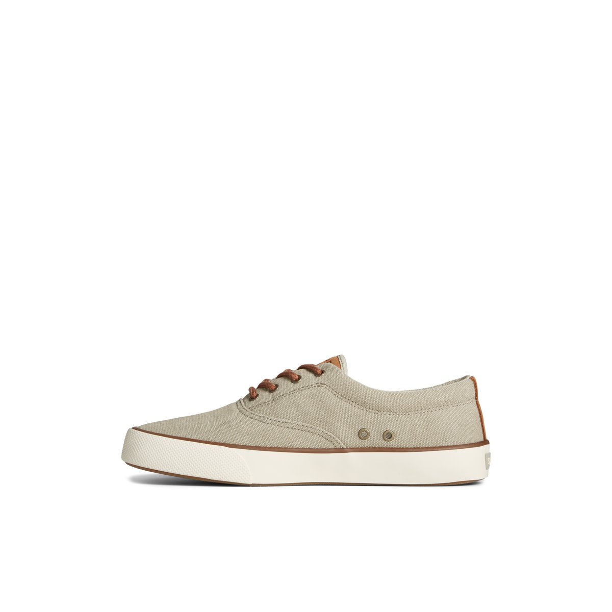 Beige Sperry Striper II Washed Canvas CVO Sneaker | 1850-JOAIE