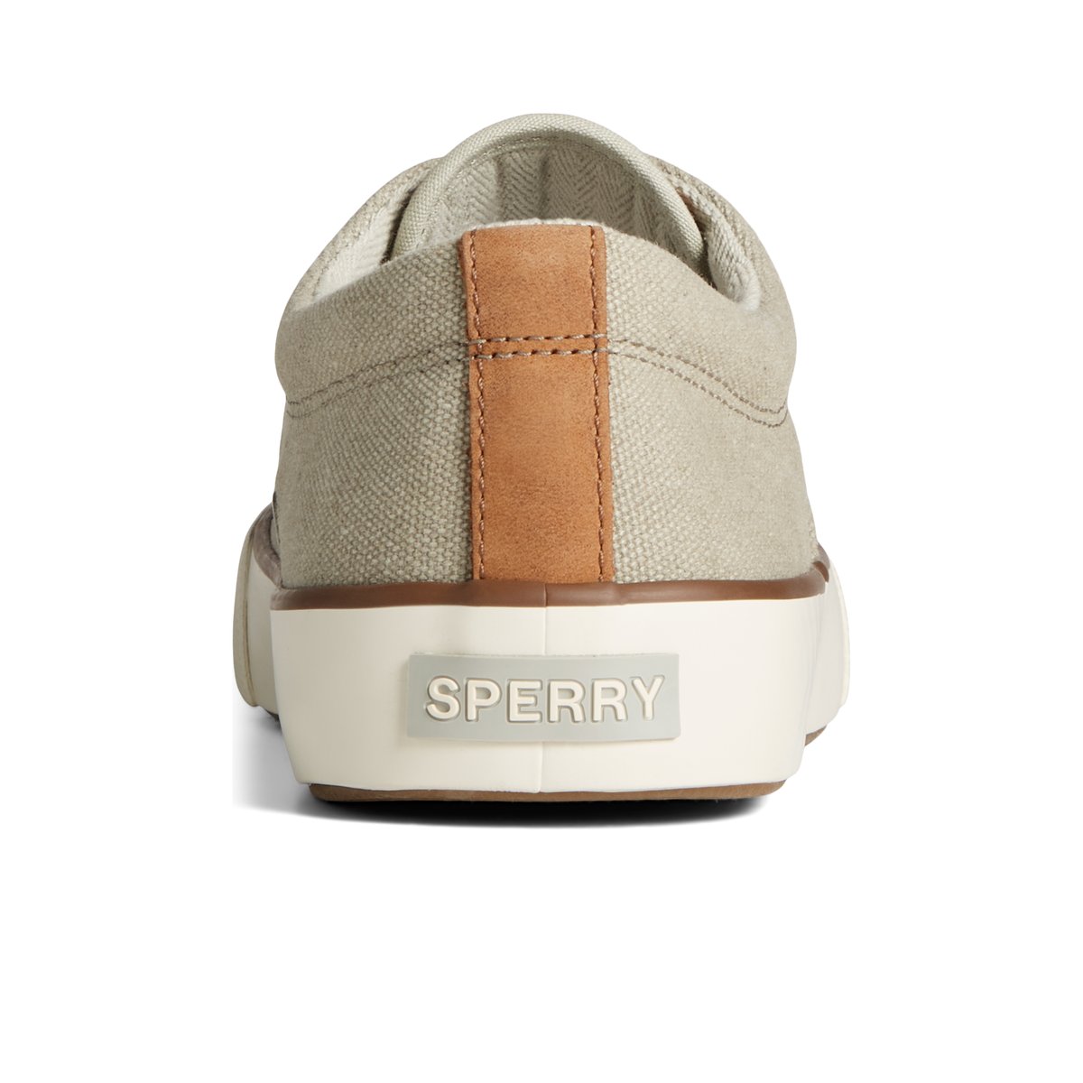 Beige Sperry Striper II Washed Canvas CVO Sneaker | 1850-JOAIE