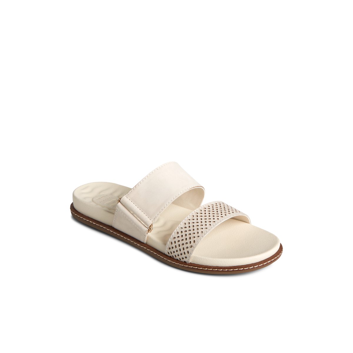 Beige Sperry Waveside PLUSHWAVE Slide Sandal | 3781-OPWVK