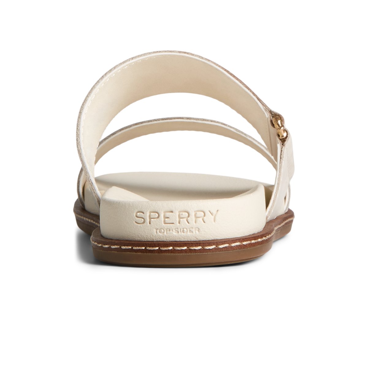 Beige Sperry Waveside PLUSHWAVE Slide Sandal | 3781-OPWVK