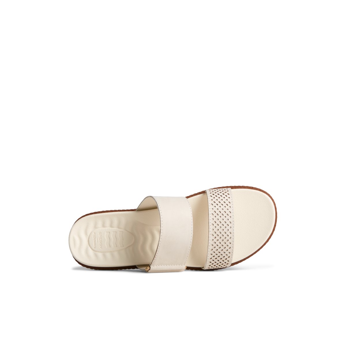 Beige Sperry Waveside PLUSHWAVE Slide Sandal | 3781-OPWVK