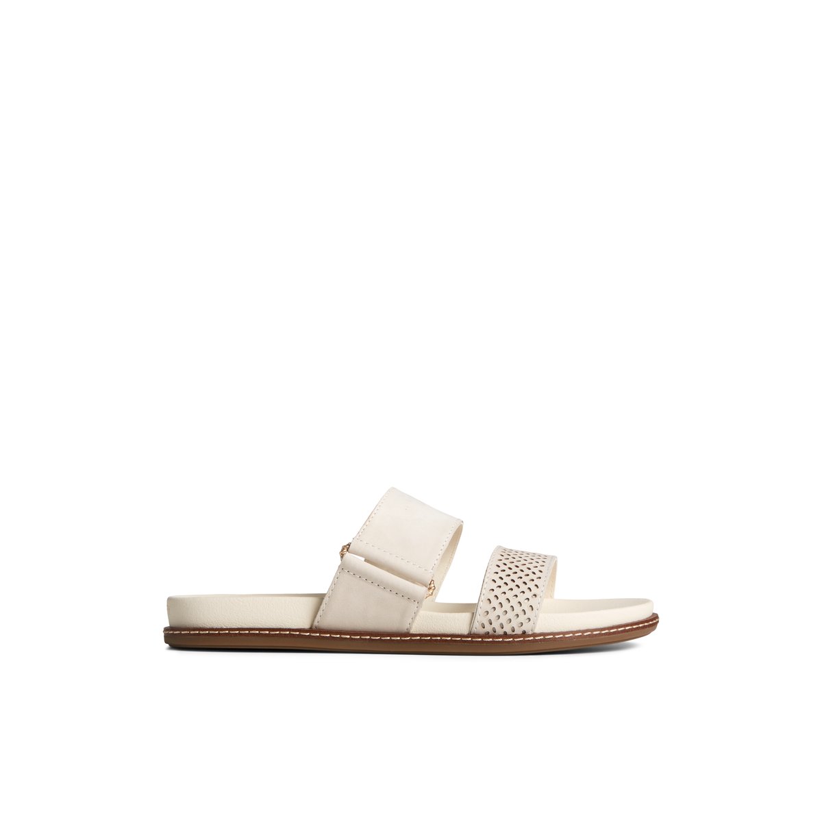 Beige Sperry Waveside PLUSHWAVE Slide Sandal | 3781-OPWVK