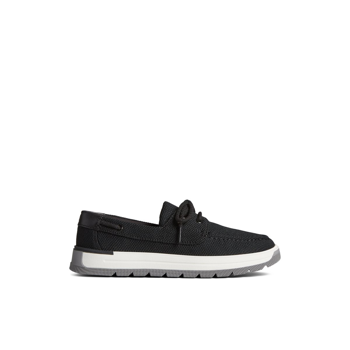 Black Sperry Augusta Boat Shoe | 8430-UXJQS