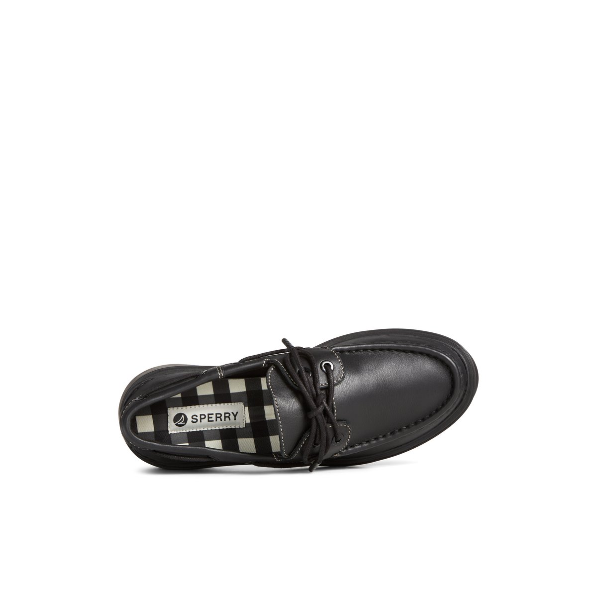 Black Sperry Bayside Boat Shoe | 0139-CBYNX