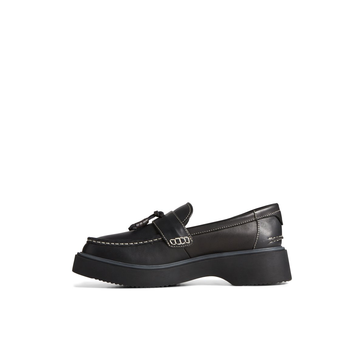 Black Sperry Bayside Loafer | 3405-NTILR