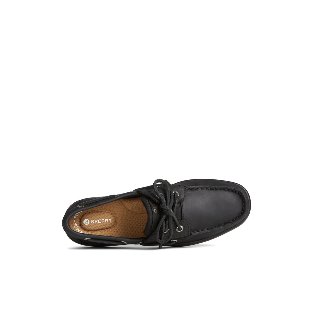 Black Sperry Bluefish 2-Eye Boat Shoe | 3401-QAKHV