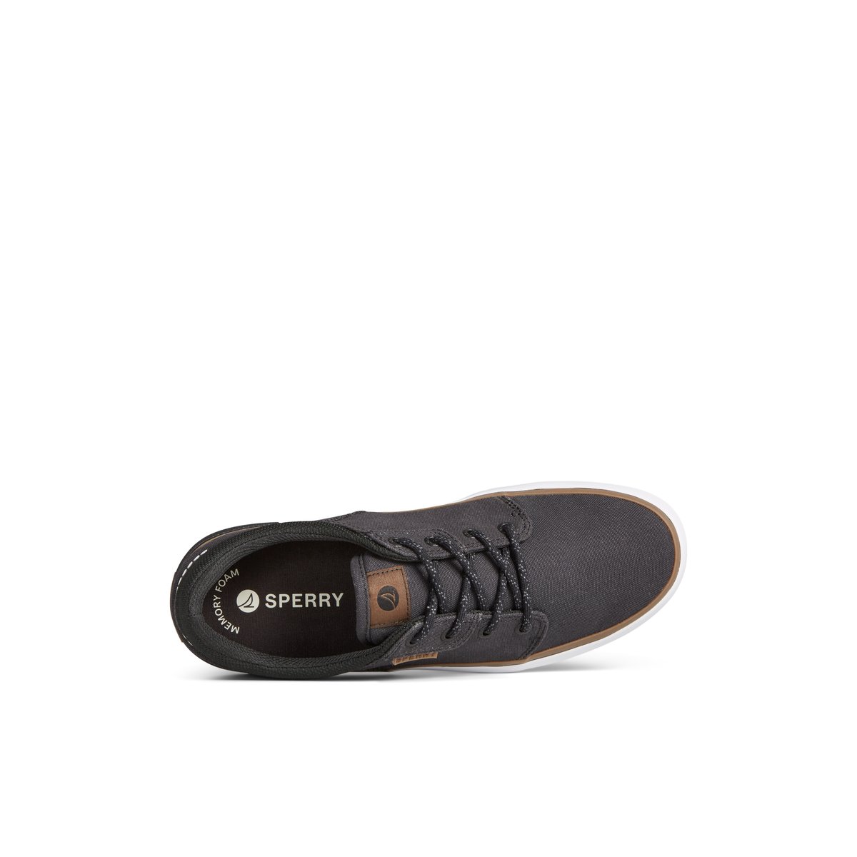 Black Sperry Crossjack Sneaker | 2840-OSXRU