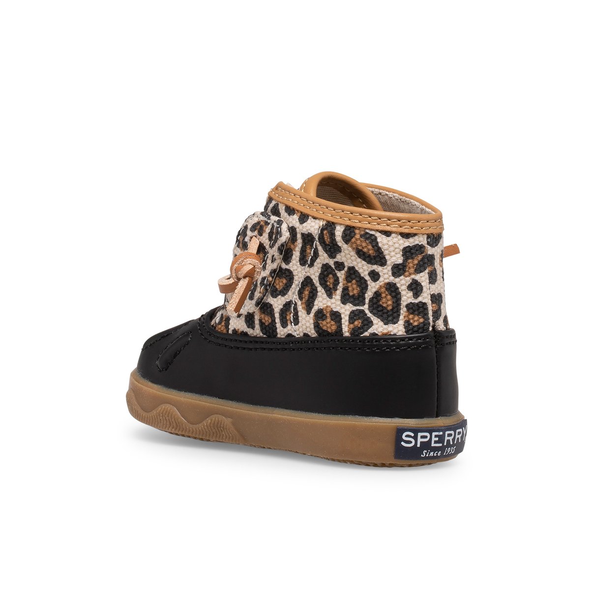 Black Sperry Icestorm Crib Boot | 9621-GOTYS